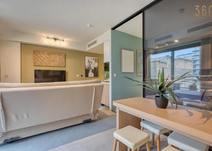 Official Mercury 2br Designer With Wifi And Ac Apartment Saint Julian's